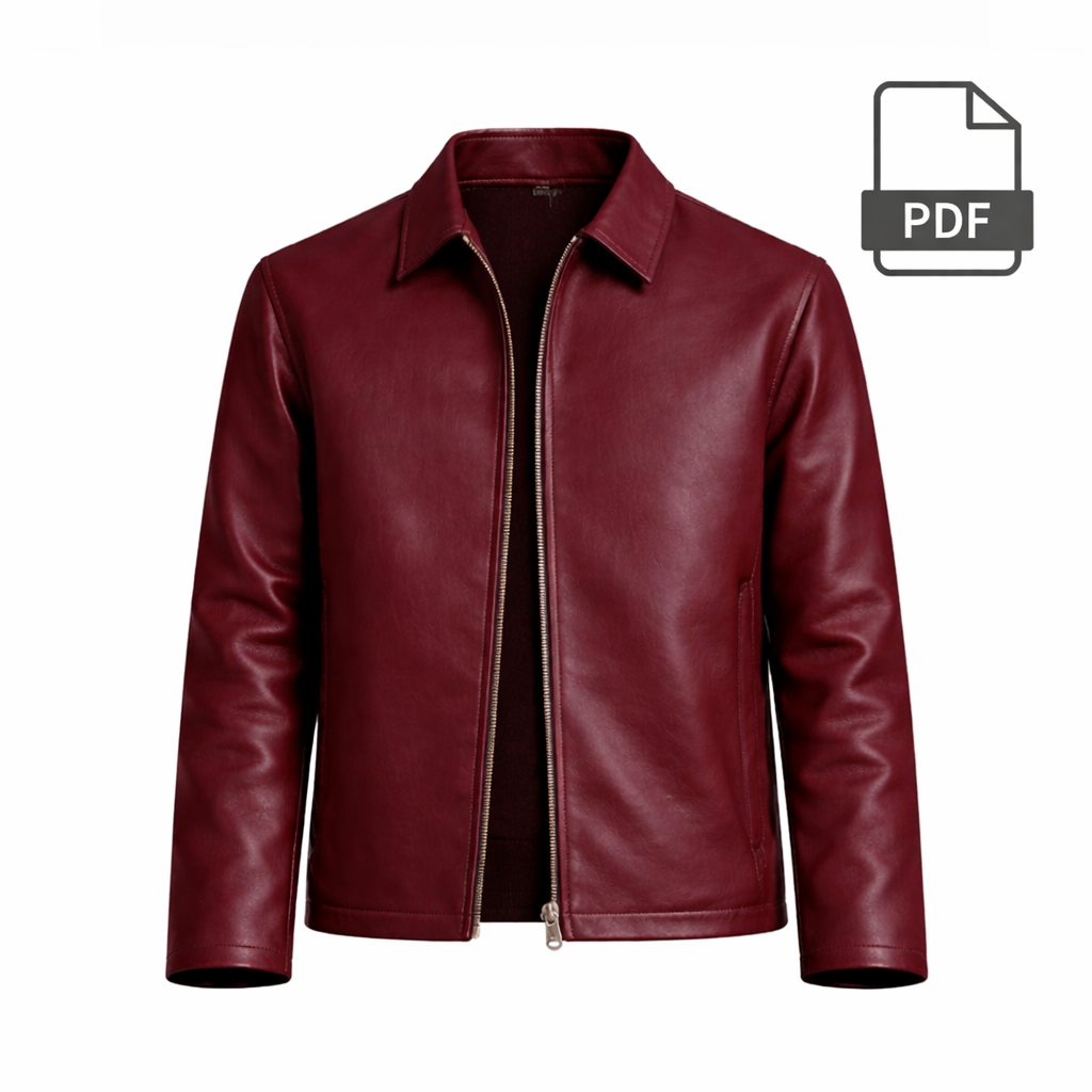 Patrón de Costura - Jacket Básica Para Hombre